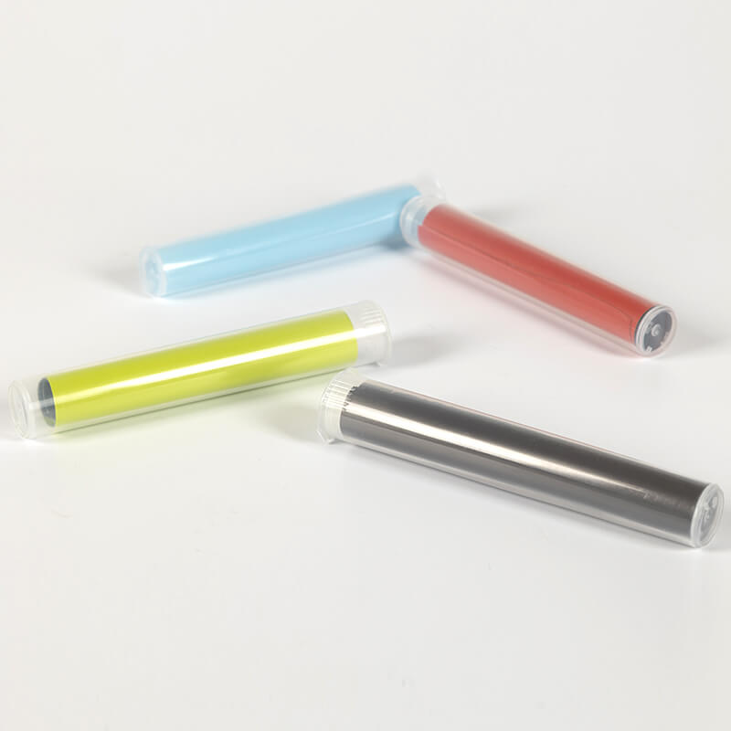 116mm Clear Tech-line Pre-Roll Tube with Child Resistant Lid Featured Image