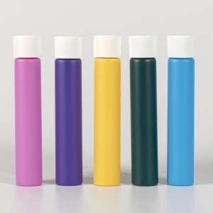 Flat Bottom Glass Pre-Roll Tube with Moisture Proof Lid