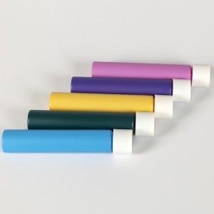 Flat Bottom Glass Pre-Roll Tube with Moisture Proof Lid