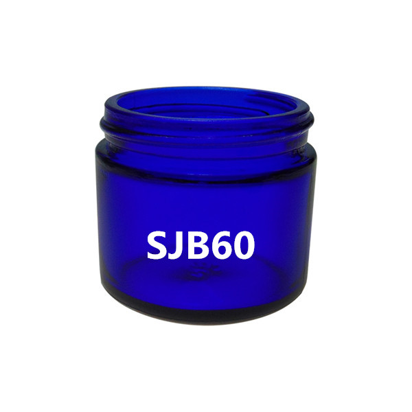 Blue Glass Jar