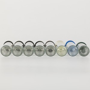 116mm Glass Pre-Roll Tube with Wood Printed Childproof Lid