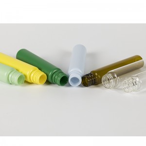 116mm Color Coating Glass Pre-Roll Tube with Wood Printed Childproof Lid