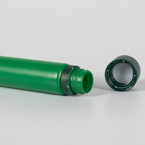 120mm Green Glass Pre-Roll Tube with Childproof Tamper Evident Lid