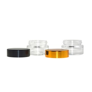 MBK Packaging 20G Clear Glass Face Cream Lip Balm Storage Container Pot Bottle – Menbank