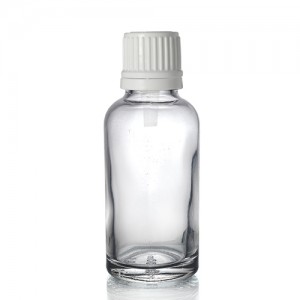 30ml Clear Glass Dropper Bottle