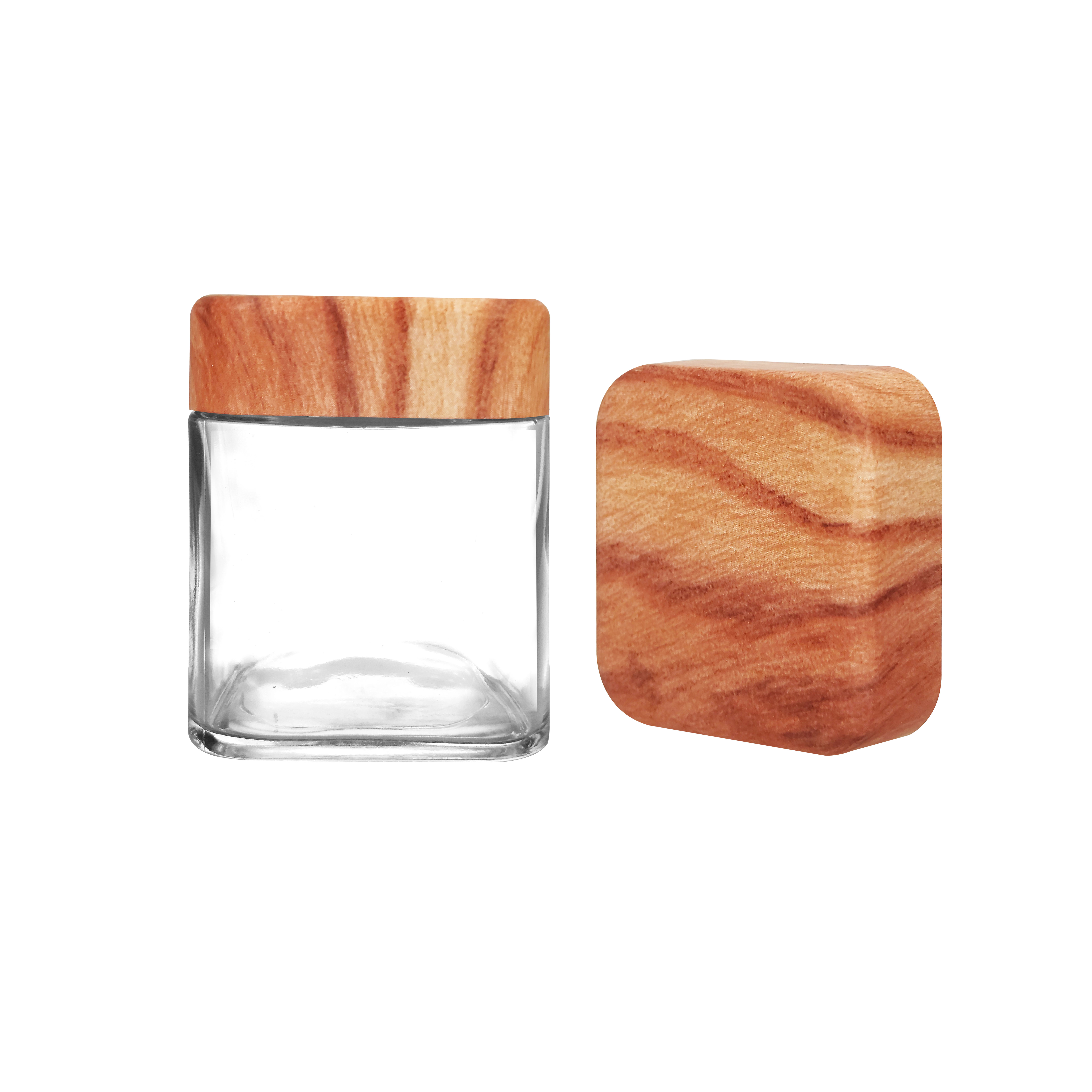 glass-jar-with-wooden lid