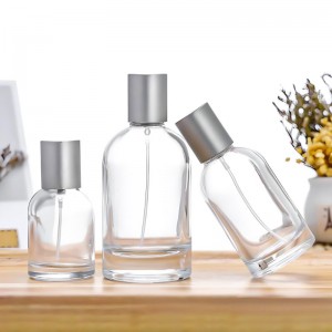 100 ml Luxury Round Glass Perfume Spray Bottle