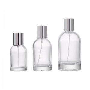 100 ml Luxury Round Glass Perfume Spray Bottle