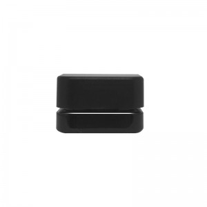 5ml Black Square Child Resistant Glass Concentrate Jar