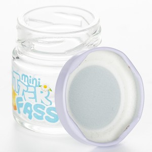 40ml mini Glass Bird’s Nest Jar with Lug Cap