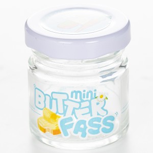 40ml mini Glass Bird’s Nest Jar with Lug Cap