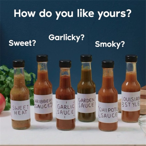 12 oz. Ring Neck Sauce Bottle | 12 Pack