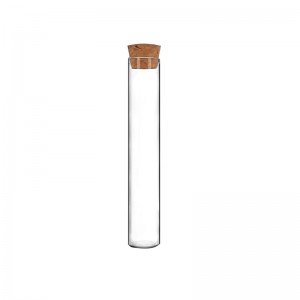 115mm Glass Pre-Roll Tube W/ Cork Top