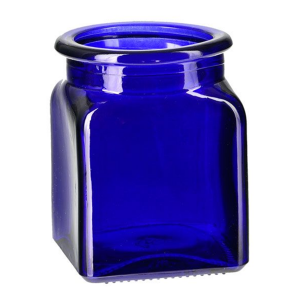 1.5OZ Flint Square Glass Bottle with Cork