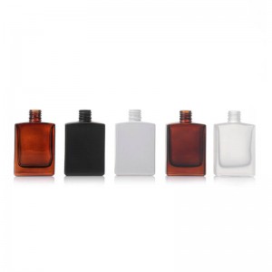 15ml 30ml 50ml 100ml Flat Square Essential Oil Bottles | Luxury Unique Dropper Bottles for Oil & Cosmetic Packaging