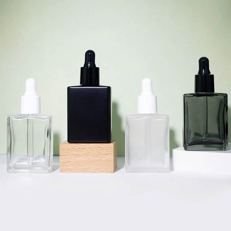 15ml 30ml 50ml 100ml Flat Square Essential Oil Bottles (6)