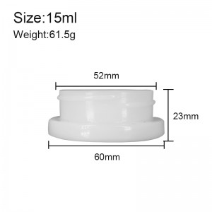 15g/0.5oz-Opal-White-Low-Profile-Child-Resistant-Concentrate-Glass-Jar-with-CRC-for-Rosin