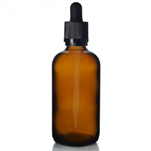 MBK 100ML Amber Glass Bottle for Essential Oil