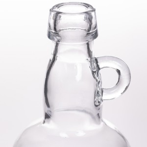 750ml Glass Moonshine Jug with Bar Top T-Cork