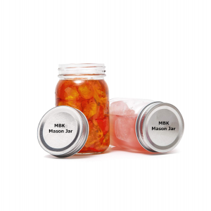 16OZ Preserving Glass Mason Jar with Lid