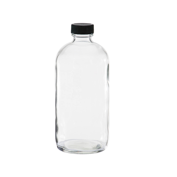 16oz Clear Glass Essential Oil Bottle