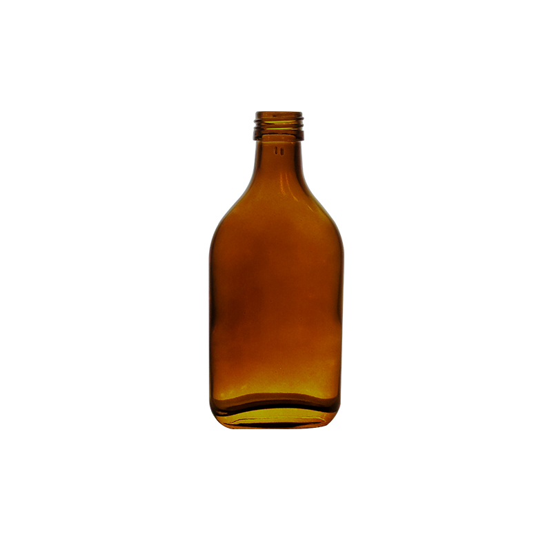 175ml Flask Amber Glass Liquor Bottle Featured Image