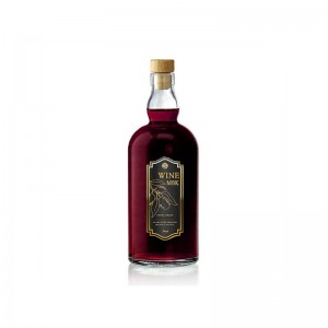Aberdeen 700ml Clear Glass Whiskey Bottle with T-Cork