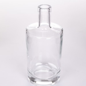 750ml Glass Vodka Bottle