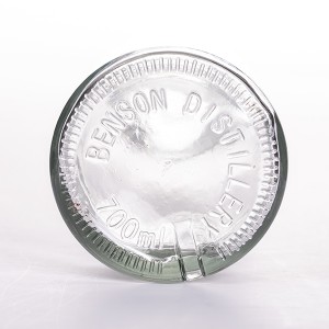 750ml Glass Vodka Bottle