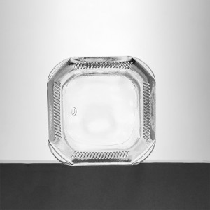 1000ml Square Glass Whiskey Bottle