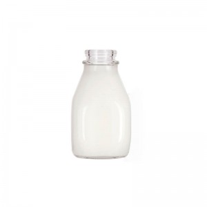 500ml milk bottle with plastic tamperoof lid
