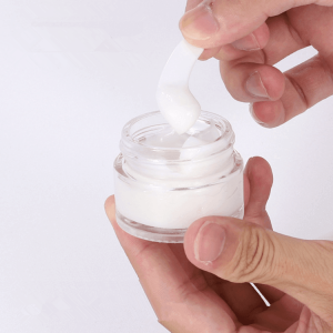 20g 30g 50g Glass Cream Jar with Pink Cap | Cosmetic Packaging