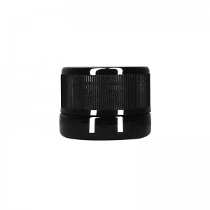 3g/5g-Glossy-Black-Electroplated-Golden/Silver-Inside-CR-Glass-Jar-for-Rosin