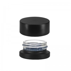 7g-Sprayed-Matte-Black-Concentrate-Glass-Jar-with-CR-Lid-for-Cannabis
