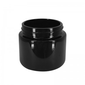 3.5g/2oz-Black-Material-Child-Resistant-Glass-Jar-with-CRC-for-Cannabis