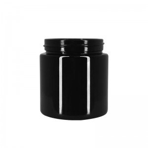 3.5g/3oz-Whole-Black-Child-Resistant-Glass-Flower-Packaging-with-CR-Lid