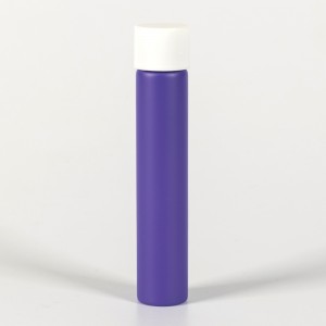 115mm Glass Purple Pre-Roll Tube with Child Resistant Cap