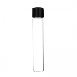 115mm Chils Resistant Glass Tube with Childproof Black Lid