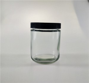 Wholesale Price Glass Quart Jar – MBK 8OZ Commercial Wide Mouth Clear Glass Candle Jar
