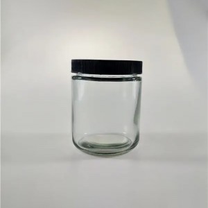 MBK 8OZ Commercial Wide Mouth Clear Glass Candle Jar – Menbank