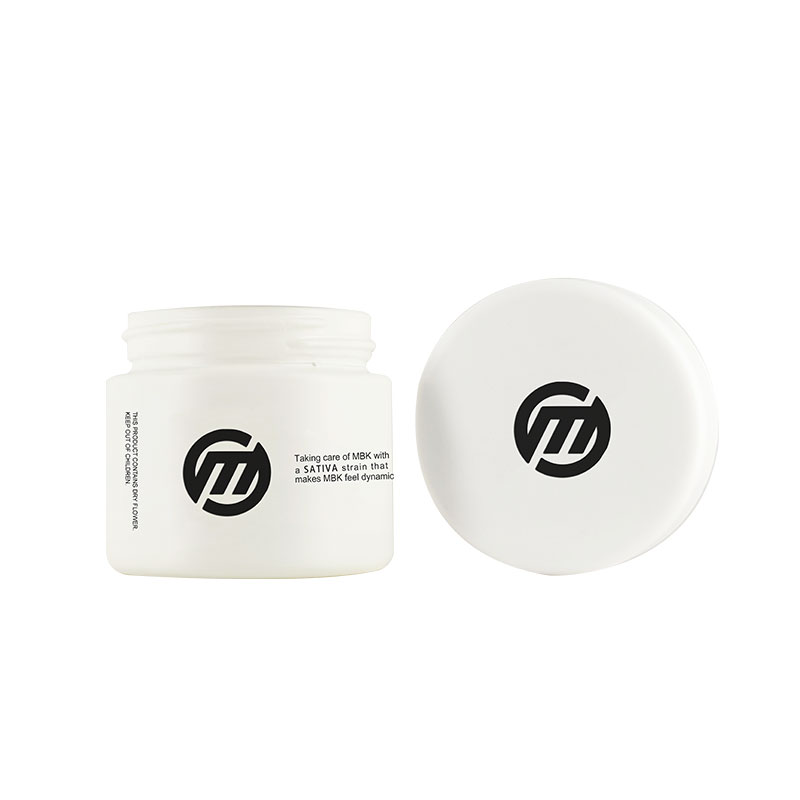 White-Glass-Jar