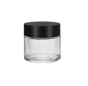 3-4g/3oz-Ultimate-Solution-CR-Glass-Straight-Sided-Jar-for-Cannabis-Storage