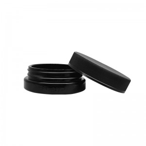 15ml Preminum Black Glass Concentrate Jar with CR Lid