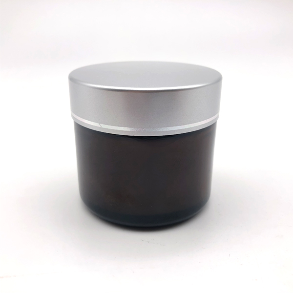 professional factory for 4oz Glass Bottle - MBK Packaging 2oz amber straight side glass jar with silvery lid – Menbank