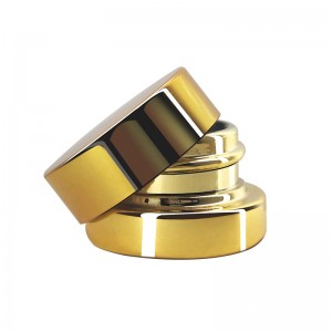 5g UV Gold Glass Concentrate Jar with Child Resistant Lid
