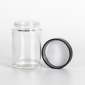 5oz Premium Straight Side Glass Jar for Cannabis