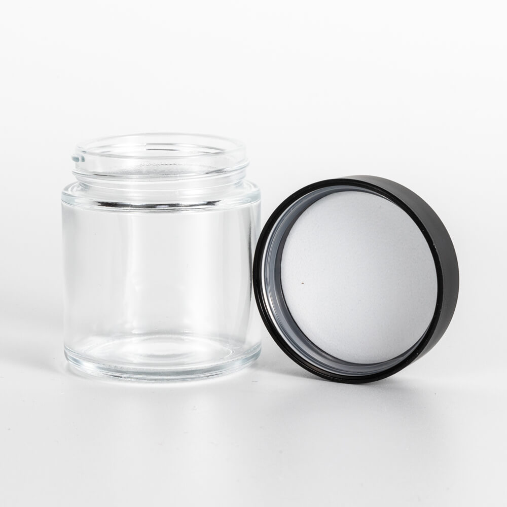2 Oz Weed Clear Glass Jars for Cannabis Dispensaries Featured Image