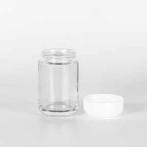 5oz Premium Cannabis Glass Jar with Dome CR Cap