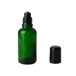 MBK 50ml Green Glass Roll On Bottle