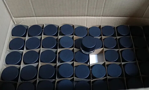 Thick Wall 3g Glass Concentrate Jar with Child Resistant Lid 